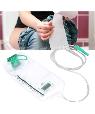 Enema Bag Kit 1200ml - Reusable Large Capacity for Effective Colon Cleansing | 10 Tube Heads Included - International Shipping Available - Buy Online on GoSupps.com