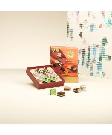 Venchi Coffret Cadeau Cremini avec s lection de chocolats Cremino la "Noisette du Pi mont" 135 g Sans gluten Sans colorants Sans conservateurs Id e cadeau - Buy Online on GoSupps.com