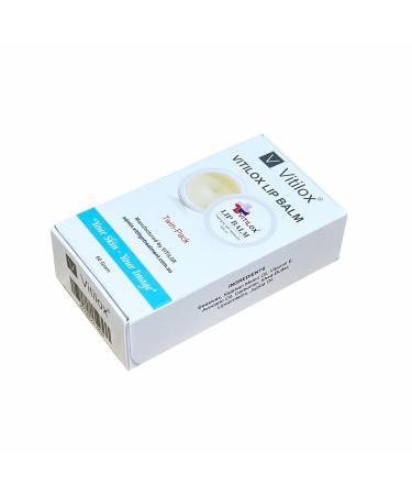 Vitiligo Vitilox Lip Balm 'Twin Pack' - Moisturizing and Repairing Formula - Buy Online on GoSupps.com