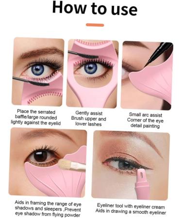 FOYTOKI Eyeliner Auxiliary Artifact Lash Kit Lash Separator Women Make up Tools Miss Slender Makeup Stand - Buy Online on GoSupps.com