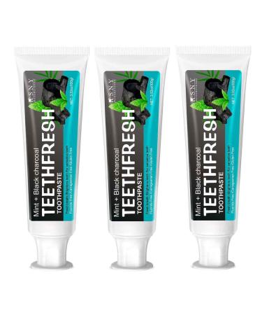 Activated carbon toothpaste white teeth activated carbon toothpaste for white teeth tooth whitening toothpaste charcoal whitening tooth paste stain removal and fresh breath 100g (3)