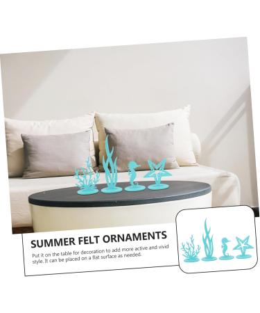 Unique Felt Ornaments Set for Home & Office Decor | Animal-Themed Car Accessories & Fish Tank Decorations - 26x10cm - Buy Online on GoSupps.com
