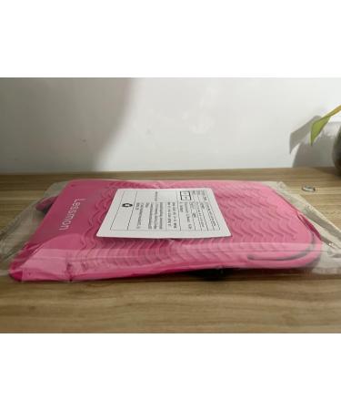 Travel Pad for Straighteners & Curling Irons - Heat-Resistant Glove 22.9x16.5 cm Pink | Lessmon Rosa - Buy Online on GoSupps.com