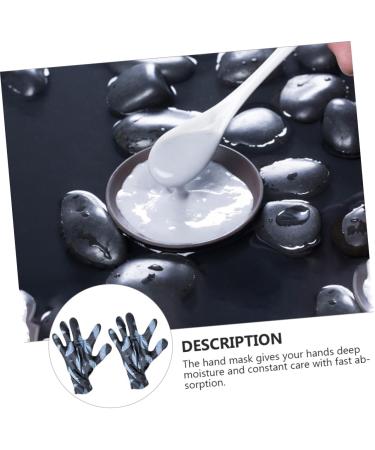 FRCOLOR 1 Pair Hand Cracked Hands Gloves Hand Softening Gloves Night Gloves for Dry Hands Spa Bedtime Gloves Hydrating Hand Care Gel Exfoliating Aluminum Platinum Paper - Buy Online on GoSupps.com