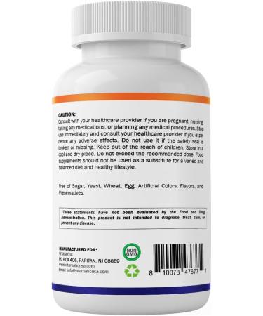 Vitamatic Vegan B12 1000 mcg - Methyl B12 with Folic Acid Vitamin B6 Spirulina Beet Root Broccoli & Brown Rice - Supports Healthy Mood Energy Heart & Eye Health - 180 Capsules - Buy Online on GoSupps.com