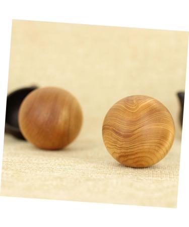 Beavorty 4-Piece Massage Globe Set - Wooden Hand & Foot Massage Balls for Stress Relief & Hand Exercises - Buy Online on GoSupps.com