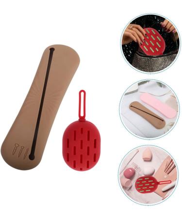 minkissy 5 Sets Beauty Egg Cosmetic Bag Makeup Accessories Must Haves 4 in 1 Makeup Brush Makeup Tool Organizer Travel Makeup Makeup Brush Storage Holder Usb Silica Gel Toolkit - Buy Online on GoSupps.com