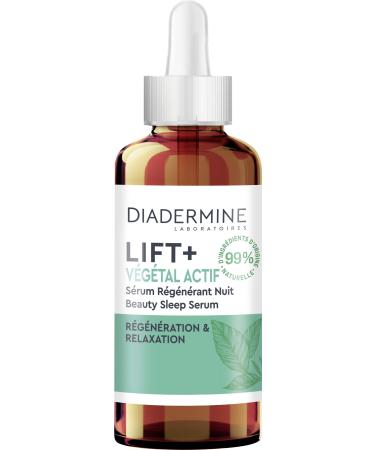 Henkel Diadermine - Lift+ Active Botanical - Regenerating Night Serum - Face Serum - Botanical Actives and Essential Oils - Regeneration and Relaxation - Instantly Smoothes Wrinkles - 30ml Bottle
