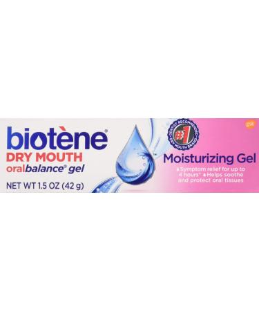 biotene Oralbalance Dry Mouth Moisturizer Gel 1.50 oz (Pack of 6)