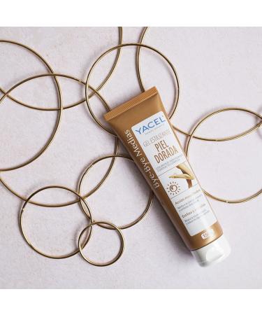 Yacel Bye Bye Socks - Golden Skin Styling Gel | Self-Tanning Make-Up for Legs | 150ml - Shop Internationally - Buy Online on GoSupps.com