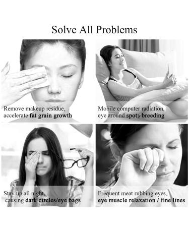 Organic Eye Serum for Crows Feet & Puffiness | Anti-Aging Eye Cream with Caffeine, Aloe & Hyaluronic | Reduce Eye Bags & Wrinkles | Men & Women | 30ml - Buy Online on GoSupps.com