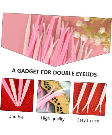 NOLITOY 100pcs Double Eyelid Y-shaped Fork Stickers Tropical Headdress Ktape Makeup Fork Make up - Buy Online on GoSupps.com