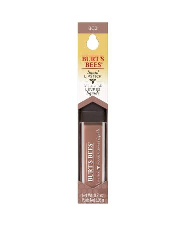 Burt's Bees 100% Natural Glossy Liquid Lipstick in Niagara Nude - Long Lasting Lip Color - Buy Online on GoSupps.com