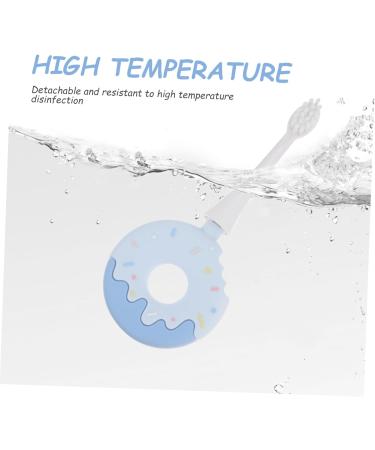 Frcolor Portable Toothbrush for Kids - Soft Oral Care Gift - Blue Toothbrush for Children s Hygiene - Buy Online on GoSupps.com