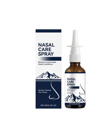 Kadohyrt Nasal Spray for Daily Nasal Hygiene Nasal Spray with & Fulvic Acid Non-Medicated Fine Mist Nasal Cleanse for Dry Air Travel & Everyday Use (1)