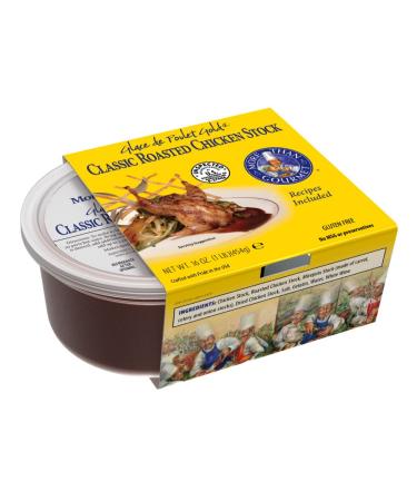 More Than Gourmet Glace De Poulet Gold, Roasted Chicken Stock, 16-Ounce