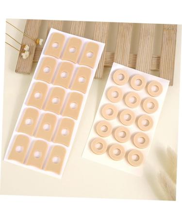 PLAFOPE 3 Pieces Protection Pad Bandages Toe Cushions for Corns Prevention Pads U Shaped Corn Pad Label Sticker Foot Sole Stickers Foot Patch Protector Foot Pastes Eva Foam - Buy Online on GoSupps.com