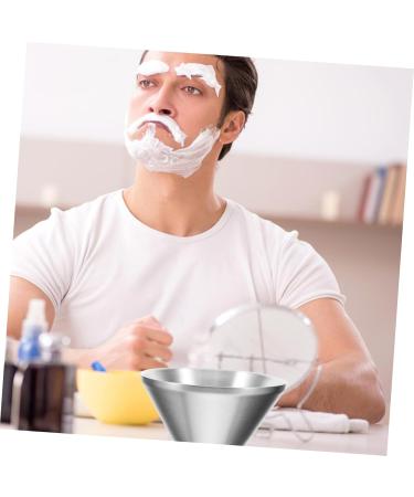 Doitool Stainless Steel Razor Shell Shaving Bowl - Portable Ncrema Bowl with Metal Rim | High-Quality 304 Bart Man Tools - International Shipping Available - Buy Online on GoSupps.com