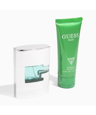 GUESS Man Eau de Toilette 2 Piece Travel Set - Cologne Spray 1.7 Fl. Oz. & Shower Gel 3.4 Fl. Oz. 5.1 Fl Oz (Pack of 1) - Buy Online on GoSupps.com