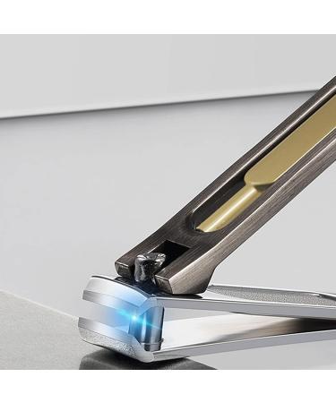 SVAASA Nail Clippers Flat Head Fingernail Thicken Carbon Steel Trimmer Professional Adult Cutter Toenail Large Nail Clippers Ergonomic Manicure Tool - Buy Online on GoSupps.com