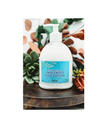 Unscented Aloe Vera Lotion with Argan Oil - Vegan Non-GMO Handmade Moisturizer - 16 oz Made in USA - Buy Online on GoSupps.com