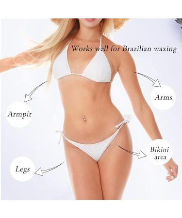 Lavender Roll on Wax Kit Refill Cartridge - 4 Pack for Women | Hair Removal Wax Roller for Legs, Arms, Bikini & Brazilian Waxing - Buy Online on GoSupps.com