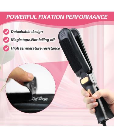 Flat Iron Comb Attachment - Plastic Rose Red for Home & Salon Use | International Shipping - Buy Online on GoSupps.com