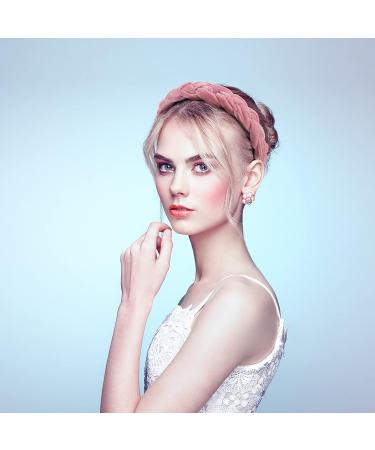 6-Piece Velvet Criss Cross Headband Set for Women - Soft & Cute Hair Accessories in 6 Colors - Buy Online on GoSupps.com