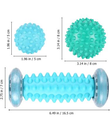 Unideal Hedgehog Massage Balls Set | Premium Foot Massage Scooter for Plantar Fasciitis Relief & Relaxation | Carrying Bag Included - Buy Online on GoSupps.com