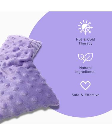 Mumu Wraps Lavender Scented Microwavable Heating Pad for Pain Relief - Moist Heat Pack for Cramps, Muscle Aches, and Back Pain - Buy Online on GoSupps.com