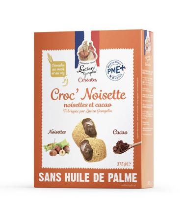 LUCIEN GEORGELIN Lucien Georgelin Croc'Noisette cereals filled with spread 375 g box