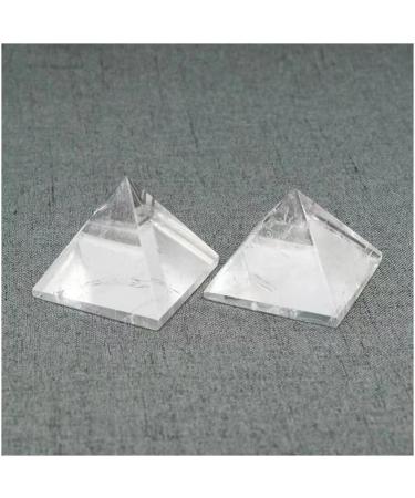 1pc 45mm-50mm Natural Clear Quartz Pyramid Crystal Gift for Decoration - Buy Online on GoSupps.com