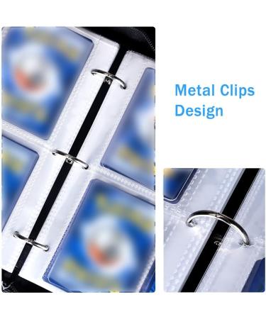 Card Binder 4 Pocket Trading Card Holder for TCG & Sports Cards - Yellow Collector Album (400 Cards) - Buy Online on GoSupps.com