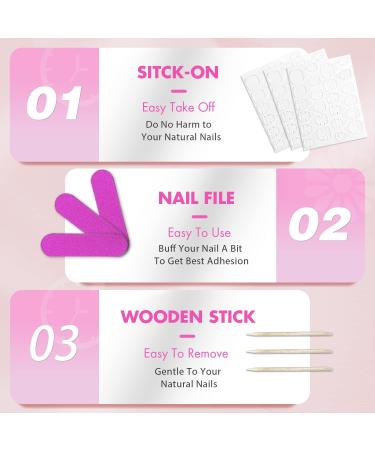 Almond Shaped Nails-ColorA Press on Nails Square Fake Nails Acrylic Glossy Short False Nail Tips Simple Artificial Finger Manicure for Women and Girls 24pcs - Buy Online on GoSupps.com