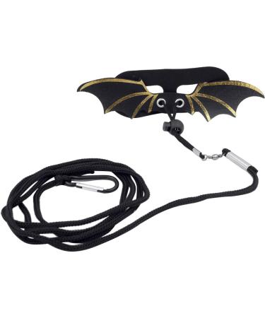 Flyan 1 Set Adjustable Lizard Leash 3 Sizes Reptile Leather Harness Bearded Dragon Rope with Cool Wings for Amphibians Chameleons Small Pet Animals - Buy Online on GoSupps.com