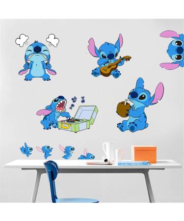 Lilo and Stitch 3D Wall Stickers - Children Cartoon Decals for Bedroom Decor - 16.5X23.6 inch - Buy Online on GoSupps.com