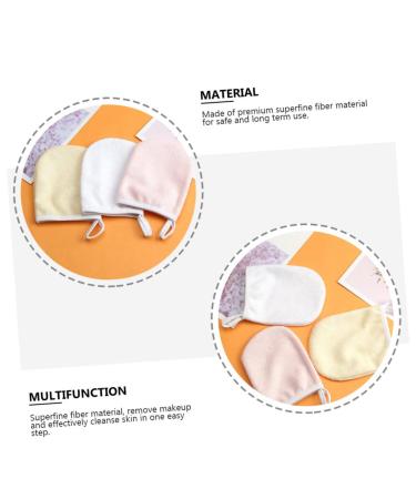 FRCOLOR 12 Pcs Makeup Remover Gloves & Sponges - Deep Clean Face Puffs & Disposable Mittens for Women - Buy Online on GoSupps.com