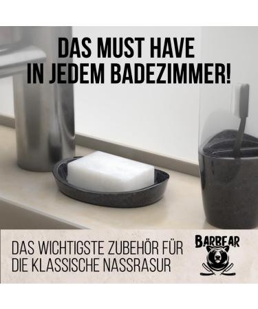 Barbear Alaunstein 100g Jumbo Size | Natural Odorless After Shave & Deodorant Alternative | Hand-Ground Stone for Skin Soothing - Buy Online on GoSupps.com