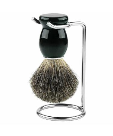 Metal Shaving Brush & Razor Holder - Silver Stand for Men's Shaving Tools | Durable Shave Brush & Razor Storage | International Shipping - Buy Online on GoSupps.com