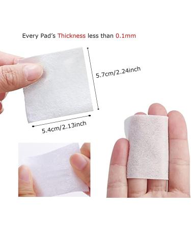 1000pcs Makeup Remover Cotton Pads - Soft Lint-Free Durable Facial & Nail Polish Wipes for Easy Makeup Removal - Buy Online on GoSupps.com