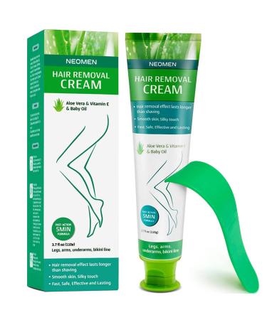 Hair Removal Cream - Crema Depiladora Para Mujer Partes Intimas - Skin Friendly Depilatory Cream - Fast and Effective Body Hair Removal Cream - Painless Flawless Hair Remover Cream For Women and Men