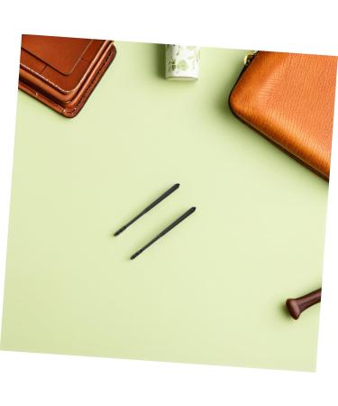 Mikinona 300pcs Black Sticky Ear Scoop Spiral Self-Adhesive Ear Wax Remover Picks Disposable Portable Cleaning Sticks for Family Office Use Gentle Comfortable Design - Buy Online on GoSupps.com