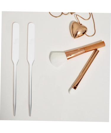Spatule Fond Teint en Acier Inoxydable 16 Cm Lot de 2 Outils pour M langer Cosm tiques Palette Professionnelle pour Application Maquillage Visage - Buy Online on GoSupps.com