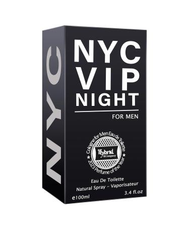 Hybrid & Company NYC Vip Night For Men Eau De Toilette Natural Spray Masculine Scent 3.4 Fl Oz - Buy Online on GoSupps.com