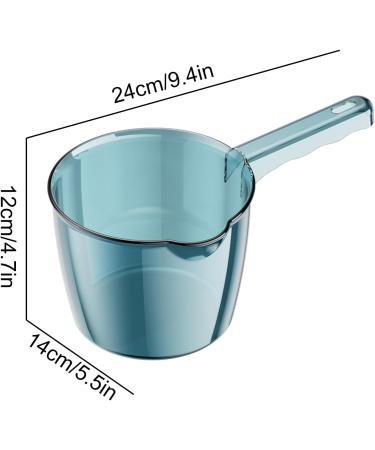 Water Cup Transparent Dipper Pitcher | Effective Cups for Room Fruit Kitchen and Use Room - Buy Online on GoSupps.com