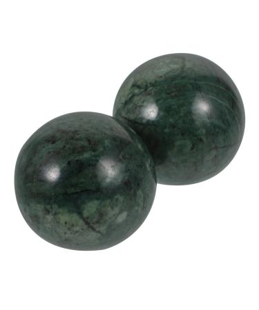 Sewoart 2st Jade-Fitness-Handball Massageball House Decoration Chinese Palm Balls Silent Jade Balls Tool Fitness Balls Handball Hand Type Decorative Stone Afghanistan Gymnastics Ball