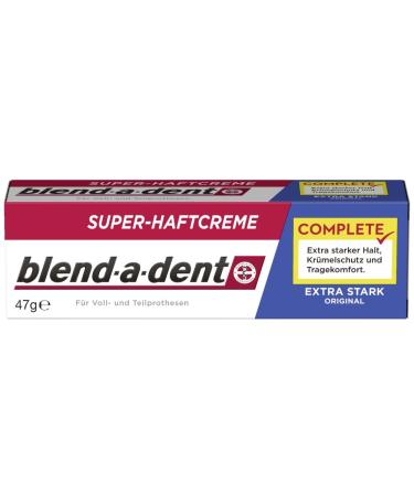 Blend-a-dent Super Adhesive Cream Extra Strong 47 g - Buy Online on GoSupps.com