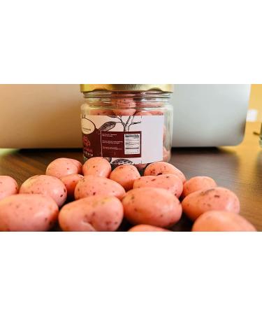 THE EDIBLES Natural Flavored Nuts Rose Flavoured Cashew Nuts 200 gm_Packing May Vary - Buy Online on GoSupps.com