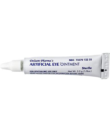 Delsam Pharmas Artificial Eye Ointment - Lubricated Eye Ointment for Dry Eyes - Buy Online on GoSupps.com