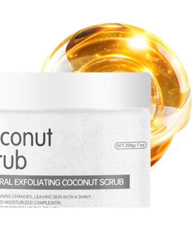 Exfoliant Pour Le Corps - 200g Savon Hydratant Naturel - Exfoliant Lissage Pour La Peau | Pour La Luminosit Soins De La Peau Morte Beaut Pour Les Mains Et Les Pieds Zone Bikini Dos Et Noix de coco 1 unit (Lot de 1) - Buy Online on GoSupps.com